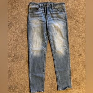 American Eagle Outfitters Men's Skinny Light Blue Washed Jeans 32x32 airflex